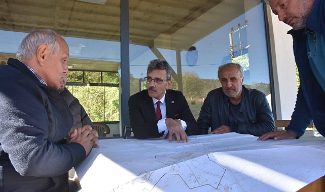 Başkan Dinç Doğalgaz Çalışmalarını İnceledi 