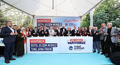 Karapürçek Sosyal Gelişim Merkezi'nin Temeli Atıldı 