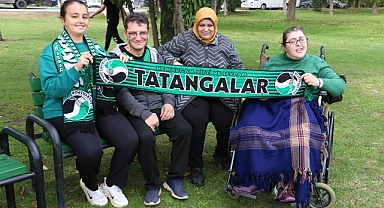 Özel Gereksinimli Öğrencilerden Yeşil Siyahlılara Moral Ziyareti 