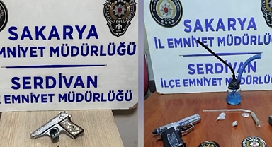 Polis Denetimlerinde Çok Sayıda Silah Ele Geçirildi