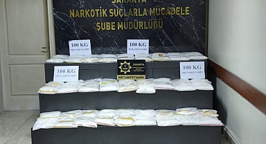 Sakarya'da 100 Kilo Metamfetamin Ele Geçirildi 