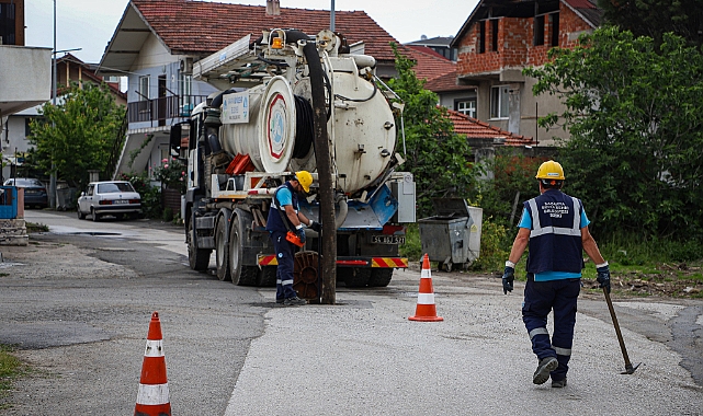 SASKİ Kuvvetli Yağış Uyarılarına Karşı Altyapı Temizliği