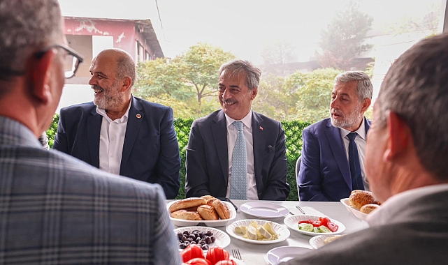 Başkan Alemdar Ulaşım Vizyonunu Muhatarlara Anlattı 