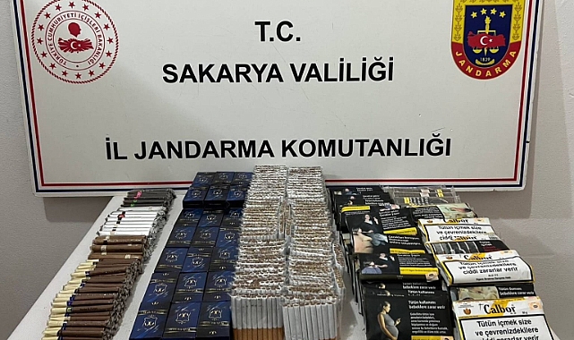 Jandarma'dan Kaçak Makaron Operasyonu