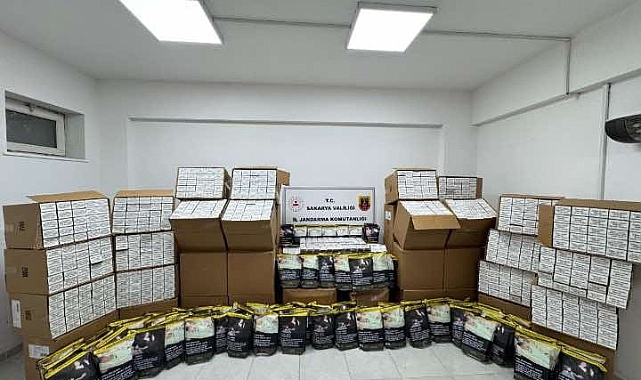 Jandarma'dan Kaçak Tütün Operasyonu