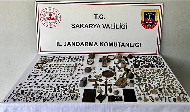 Jandarmadan Tarihi Eser Kaçakçılarına Darbe 