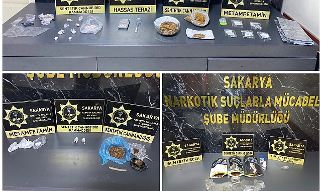 Sakarya Emniyetinden Zehir Tacirlerine Darbe