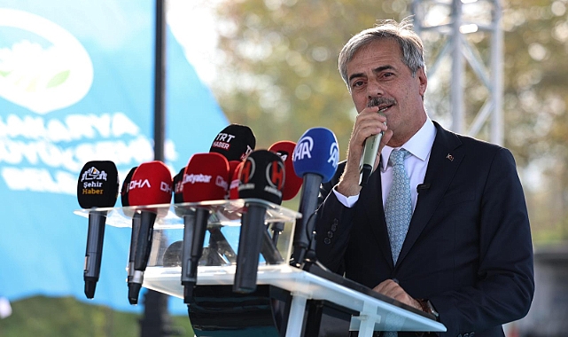 Sapanca Park Projesi Düzenlenen Törenle Tanıtıldı