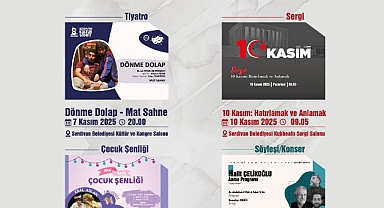 Serdivan’da Kasım Ayı Kültür Sanat Takvimi Dolu Dolu 