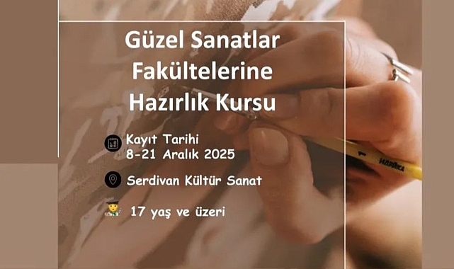 Güzel Sanatlar Fakültesine Hazırlık Kursu İçin Kayıtlar Başladı