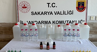 Jandarmadan Yılbaşı Öncesi Kaçak İçki Operasyonu