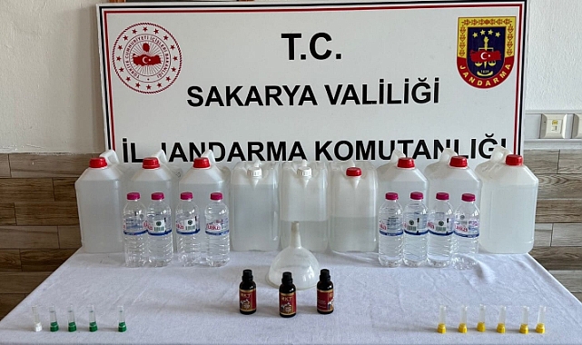 Jandarmadan Yılbaşı Öncesi Kaçak İçki Operasyonu