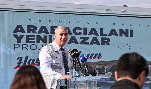 Serdivan'da Yeni Pazar Projesinin Temeli Atıldı