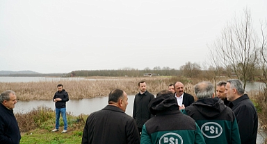 Akgöl’'de Setleme Çalışması Başlıyor 