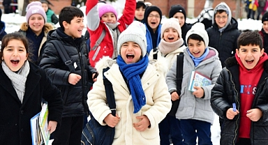 Sakarya'da Eğitime Kar Engeli 