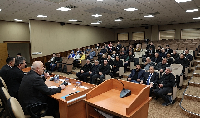 Başkan Dinç Muhtarları Dinledi