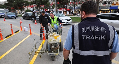 Büyükşehir Belediyesi’nden Motosiklet Park Sorununa Çözüm 