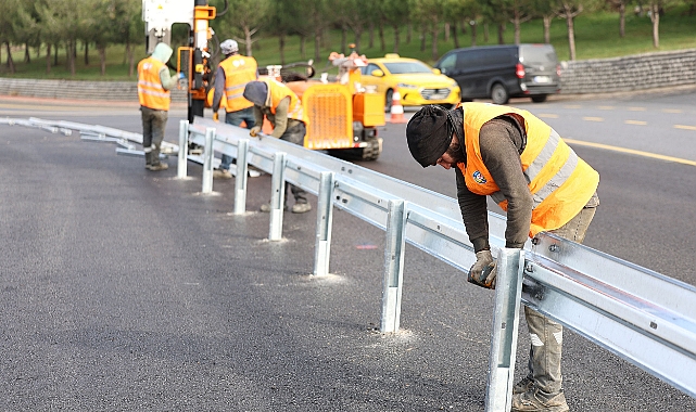 Büyükşehir’den Yollara Güvenlik Kalkanı 