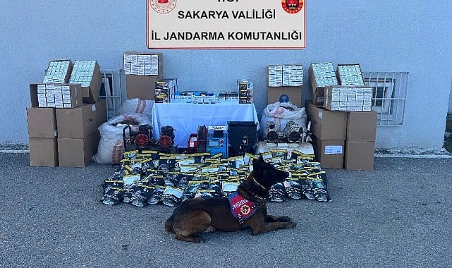 Jandarma'dan Kaçak Sigara Baskını