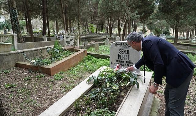 Başkan Tever, Şenol Morgül'ü Kabri Başında Andı 