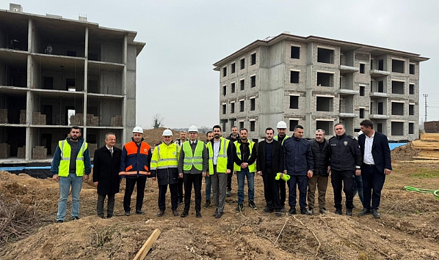 Hendek’te TOKİ Konutları Yükseliyor 