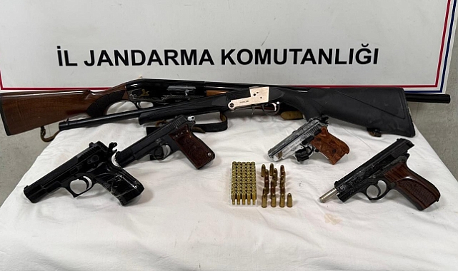 Jandarma'dan Kaçak Silah Operasyonu