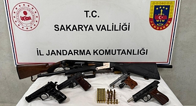 Jandarma'dan Kaçak Silah Operasyonu