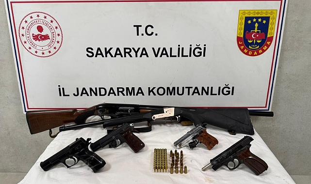 Jandarma'dan Kaçak Silah Operasyonu