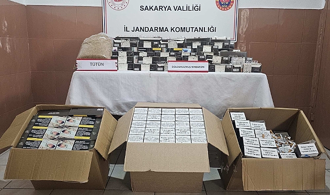 Jandarma Kaçak Tütün Depolarını Bastı 