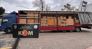 Polisten Kaçak Sigara Operasyonu