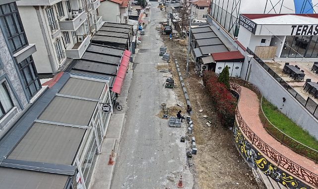 Serdivan’da Karabaş Sokak Yenileniyor 