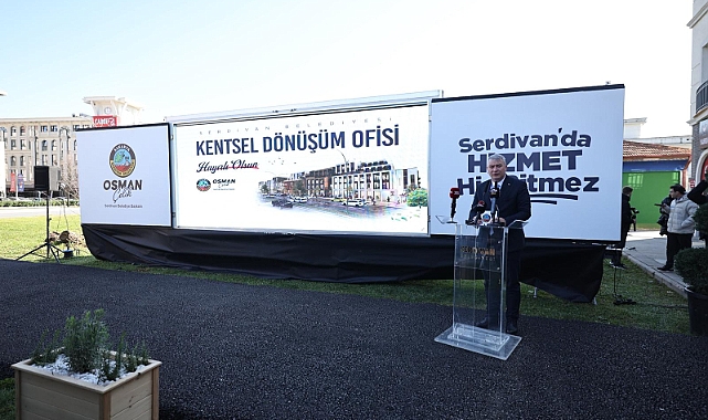Serdivan'da Kentsel Dönüşüm Bilgilendirme Ofisi Açıldı