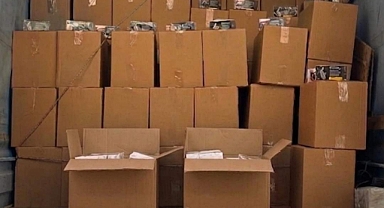 2 Araçta 6 Milyon Kaçak Makaron Yakalandı