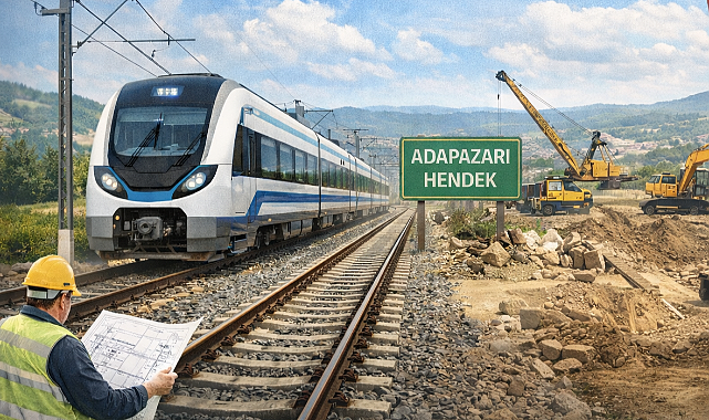 Adapazarı–Hendek Demiryolu Hattı İçin İlk Adım Atıldı 