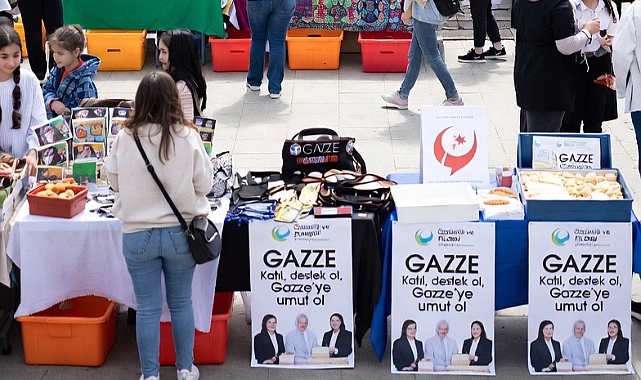 Sakarya'dan Gazze Yararına Hayır Çarşısı