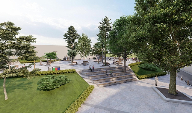 Tarihi Çınar Çevresi ve Kocabıyık Parkı Yeni Yüzüne Kavuşuyor