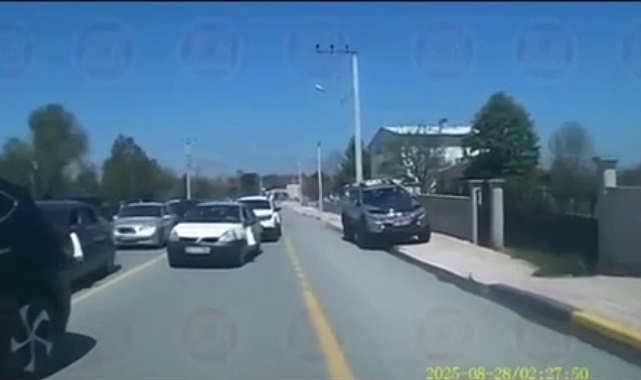 Ters Şerit ve Kaldırım İhlali Cezasız Kalmadı 