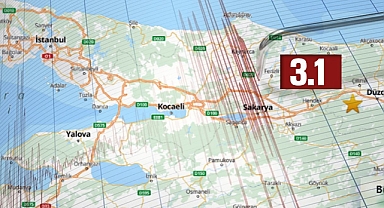 Düzce'de Deprem! Sakarya da Hissetti