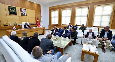 Muhtarlardan Başkan Alemdar’a Teşekkür 