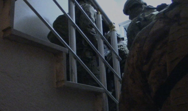 DEAŞ'a Özel Harekat Destekli Eş Zamanlı Operasyon