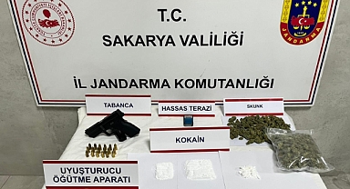Sapanca’daki Bungalova Narkotik Baskını 
