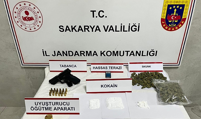 Sapanca’daki Bungalova Narkotik Baskını