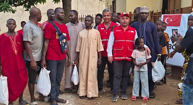 Türk Kızılay Kurban Bereketini Batı Afrika’ya Taşıdı 