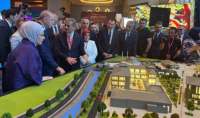 Alemdar’dan Cumhurbaşkanı Erdoğan’a Kampüs Tanıtımı 