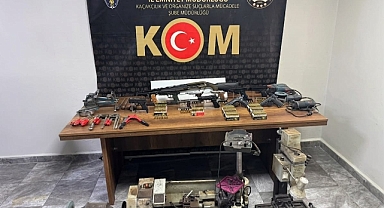 Evde Silah Üretimine Polis Baskını