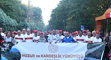 Millî Eğitim Bakanı Huzur ve Kardeşlik Yürüyüşü'ne Katıldı 
