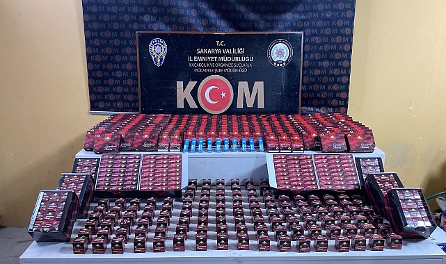 Polisten Kaçak Ürün Depolarına Baskın