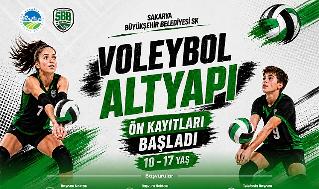 Voleybol Altyapısında Yeni Dönem Kayıtları Başladı