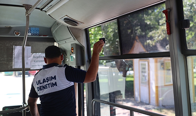 Büyükşehir'den Toplu Taşımada Klima Denetimi