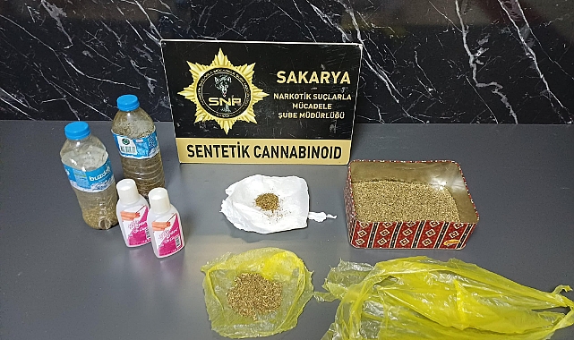 Ev Baskınında Sentetik Kannabinoid Ele Geçirildi